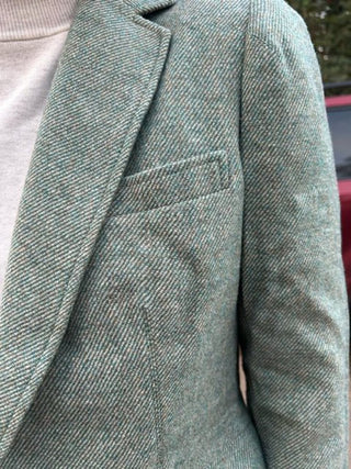 BLAZER VERDE JASPEADO